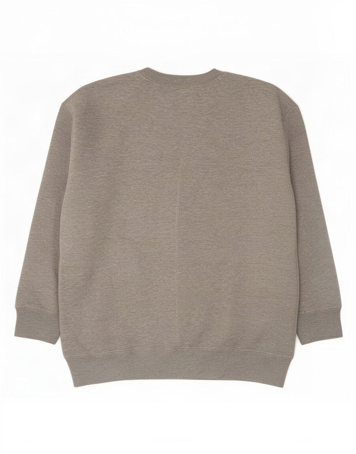 Zara Ανδρικό Φούτερ Jumper Μικρό Γκρι Πολυεστέρας