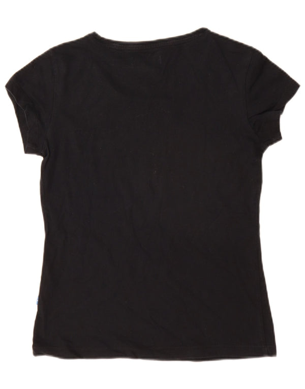Γυναικείο γραφικό T-Shirt Adidas Top UK 8 Small Black