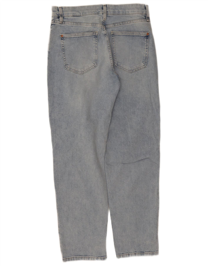 Marks & Spencer Γυναικεία Tapered Jeans UK 12 Medium W28 L27 Blue