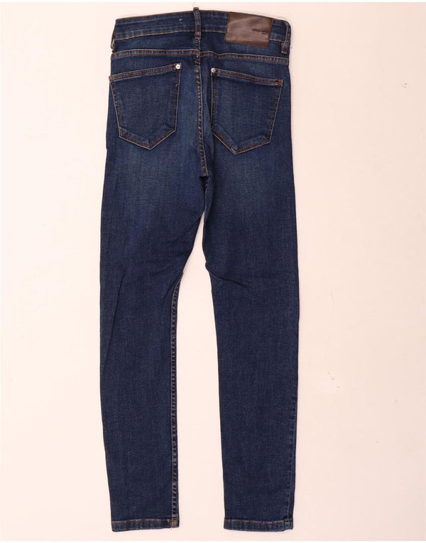 Zara Ανδρικό Skinny Jeans EU 38 Small W30 L30 Blue Cotton