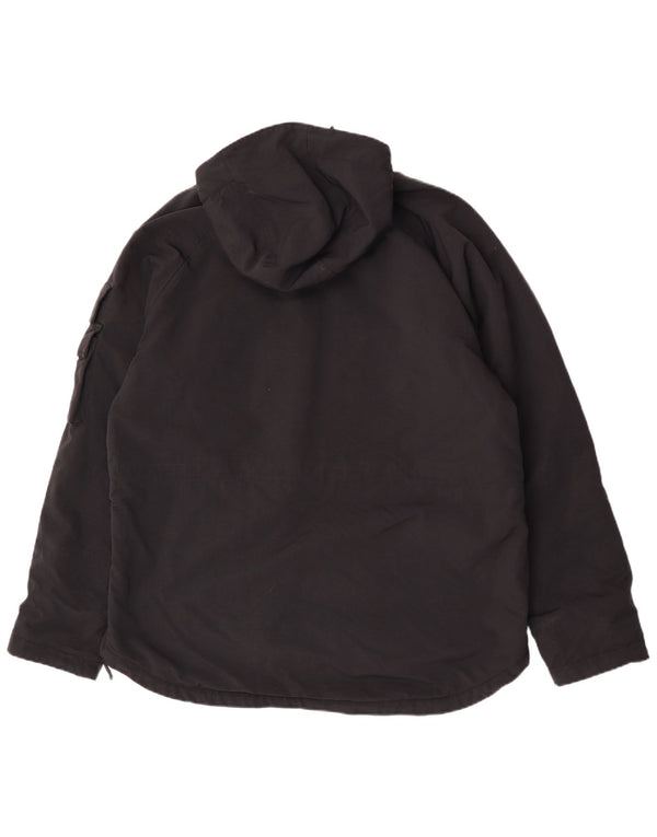 Woolrich Ανδρικό μπουφάν Anorak με κουκούλα UK 42 XL μαύρο νάιλον
