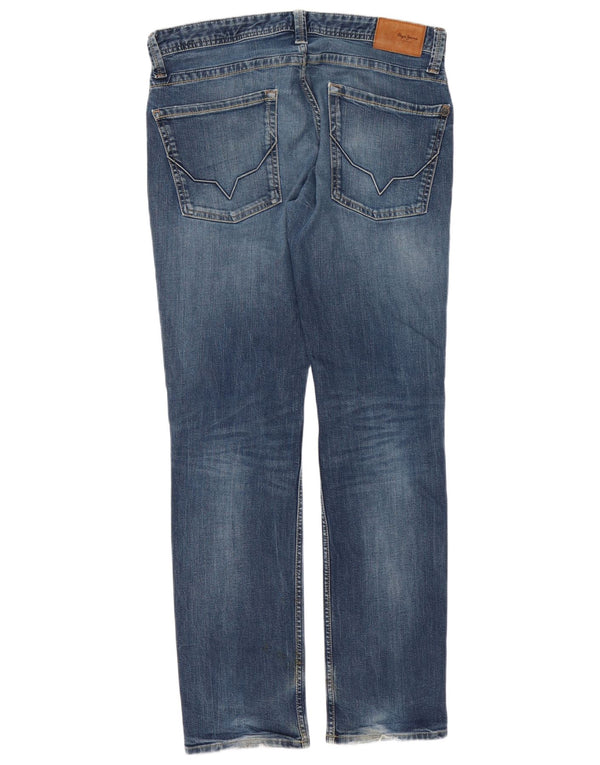 PEPE Jeans Ανδρικό Slim Jeans W34 L34 Blue Cotton