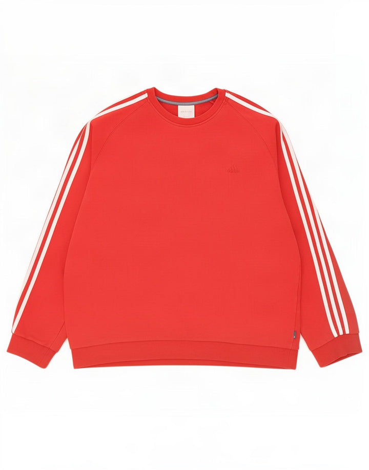 Ανδρικό φούτερ Adidas Jumper 2XL Κόκκινο βαμβακερό
