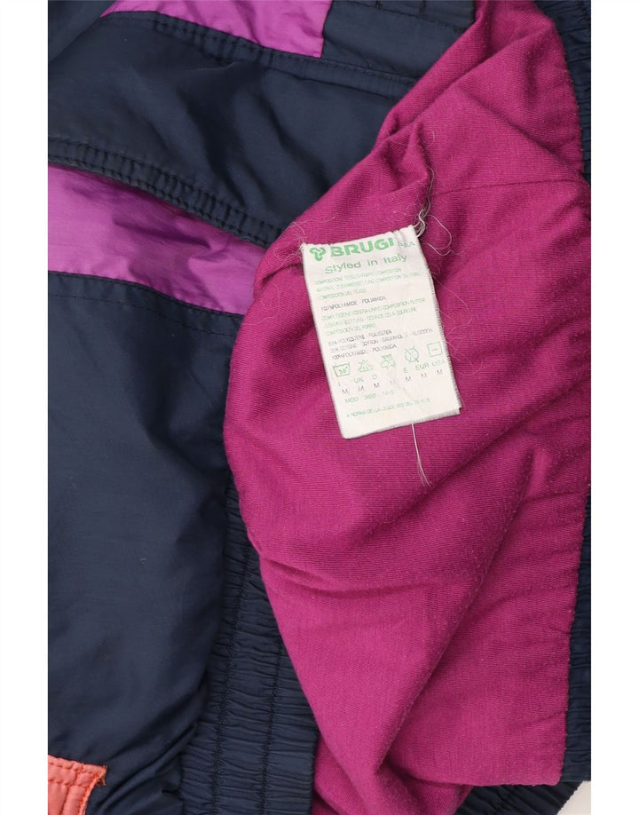 Brugi Ανδρικό μπουφάν μπουφάν UK 38 Medium Navy Blue Colourblock Polyester