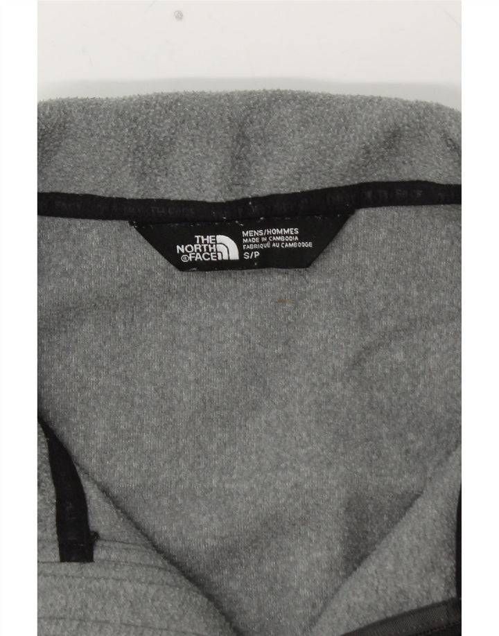 THE NORTH FACE Ανδρικό φερμουάρ Fleece Jumper Μικρός Γκρι Πολυεστέρας