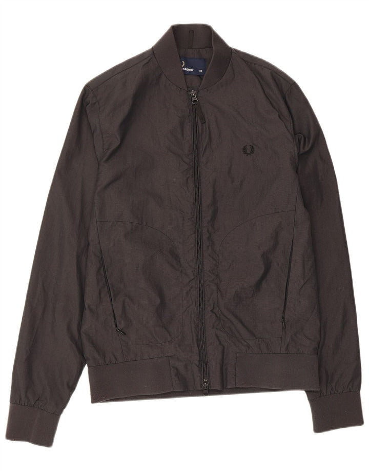 Fred Perry Ανδρικό Bomber Jacket UK 34 XS Grey Polyamide