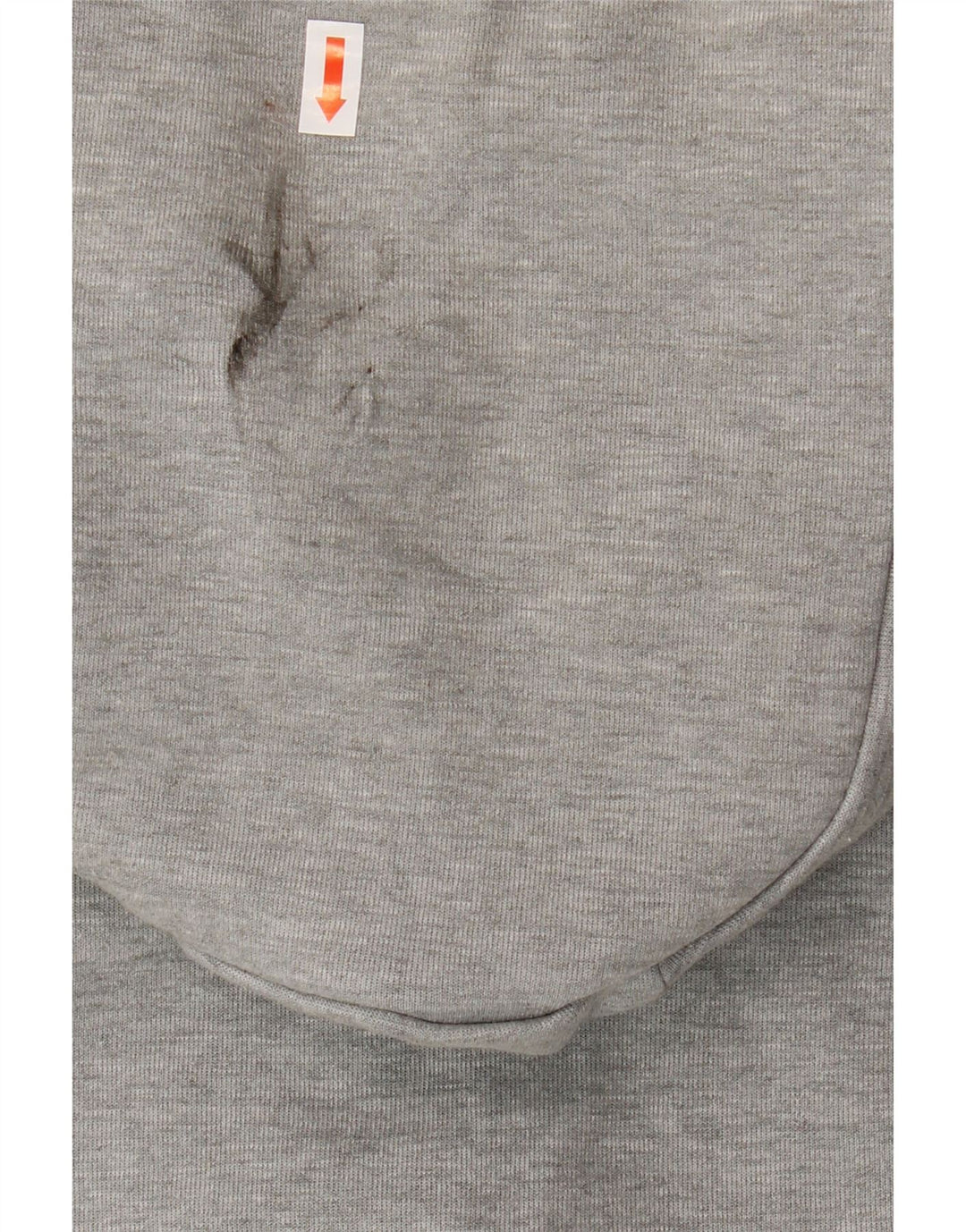 Ανδρικό πουλόβερ NIKE με φερμουάρ, μεγάλο γκρι βαμβακερό