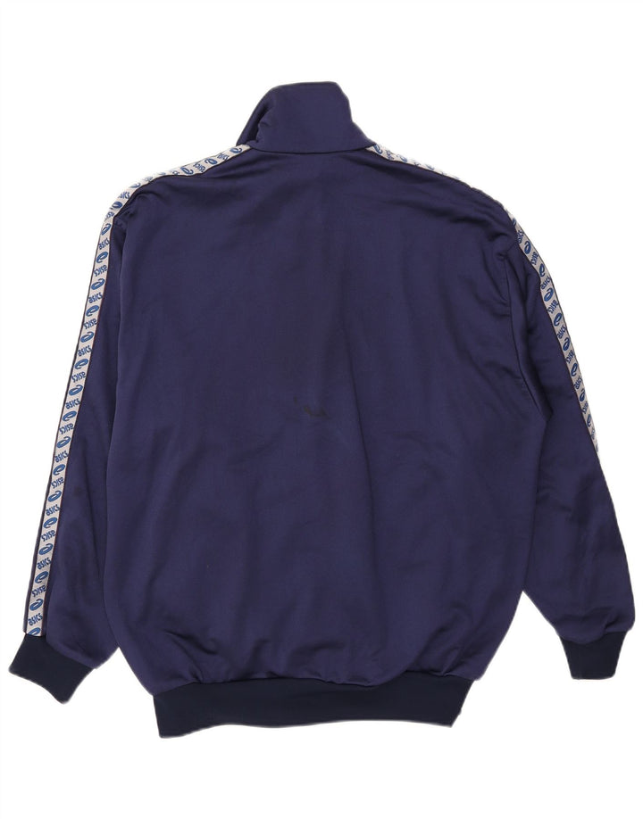 Γραφική ανδρική φόρμα Asics Top Jacket XL Navy Blue Colourblock