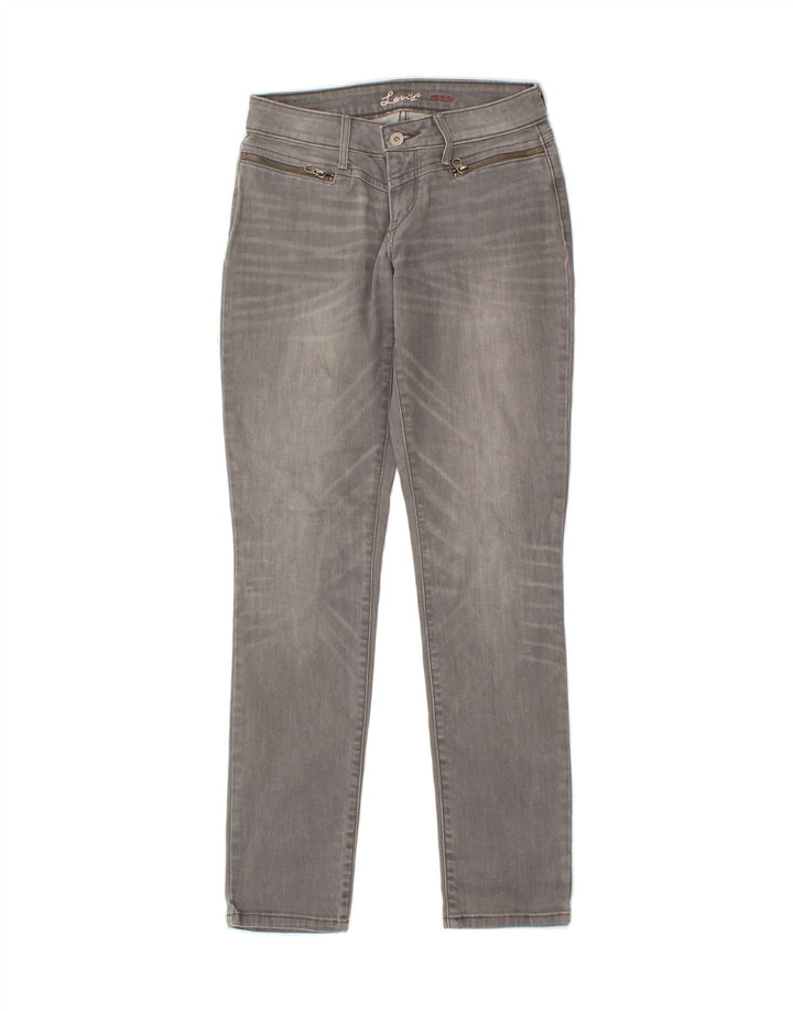 LEVI'S Womens Slim Jeans W27 L32  Grey Cotton Vintage Levi's and Second-Hand Levi's from Messina Hembry 