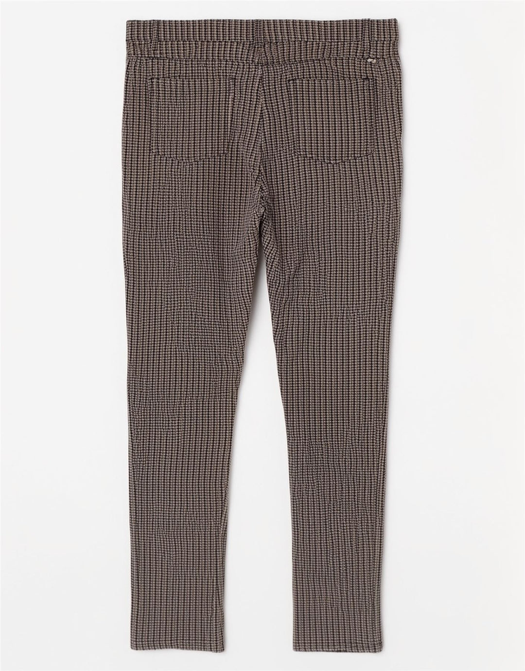 Ellesse Γυναικείο Slim Casual Παντελόνι Medium W30 L28 Grey Houndstooth Viscose