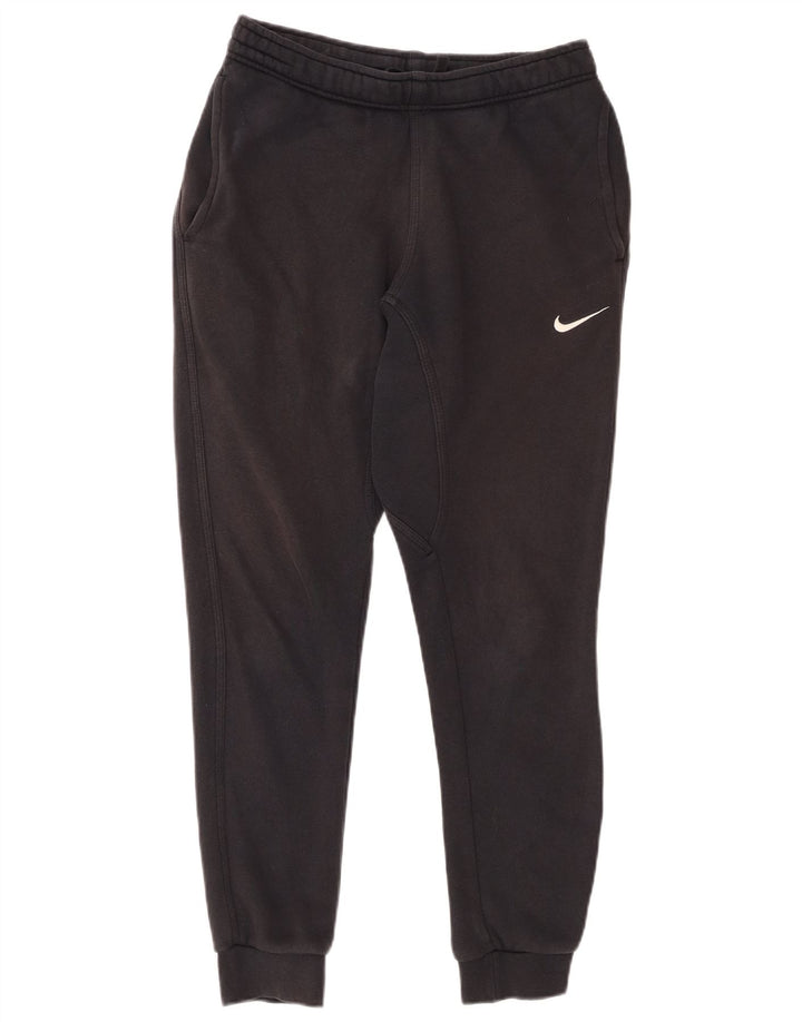 Ανδρική φόρμα NIKE Παντελόνι Joggers Μικρό μαύρο βαμβακερό