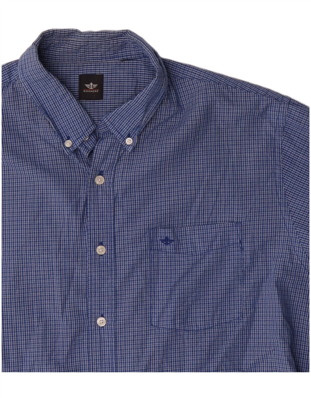 Ανδρικό πουκάμισο Dockers XL Blue Check
