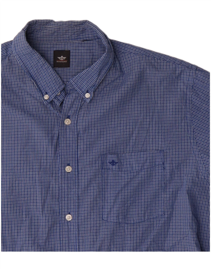 Ανδρικό πουκάμισο Dockers XL Blue Check