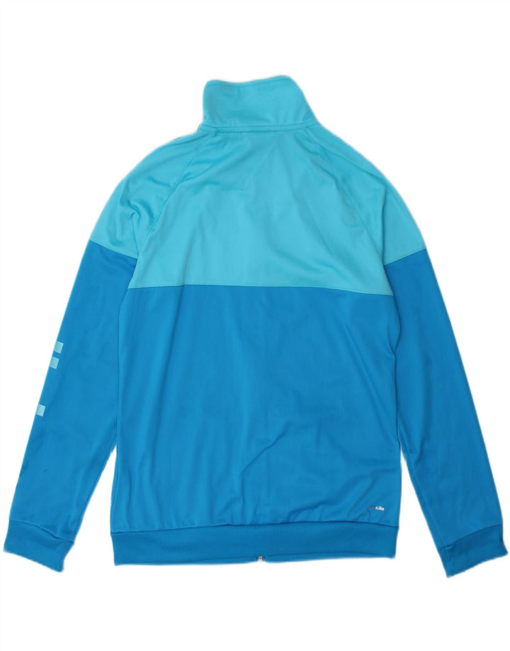 Adidas Γυναικεία φόρμα Climalite Top Jacket UK 12/14 Medium Blue