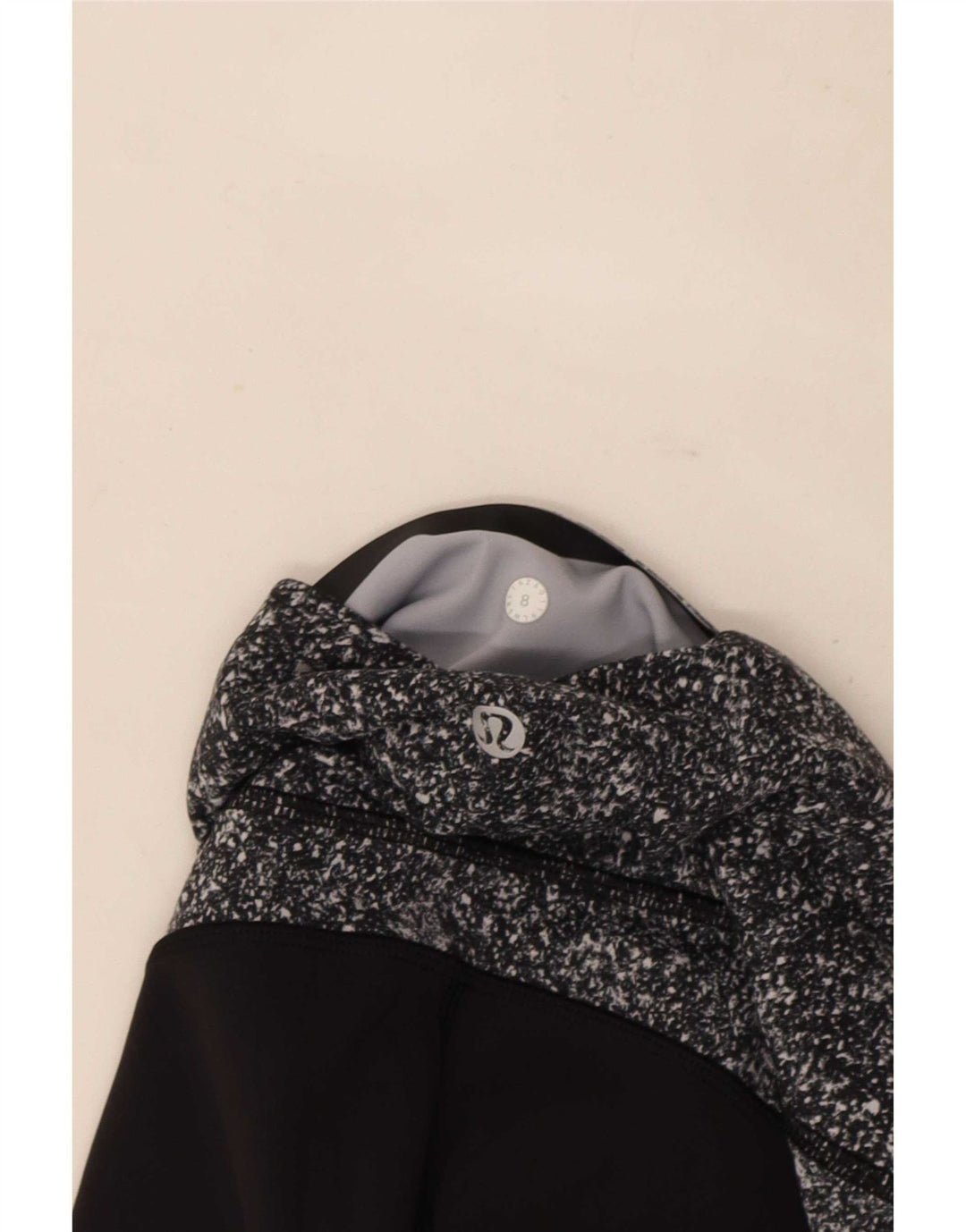 Γυναικείο κολάν Lululemon UK 8 Small Black Colourblock