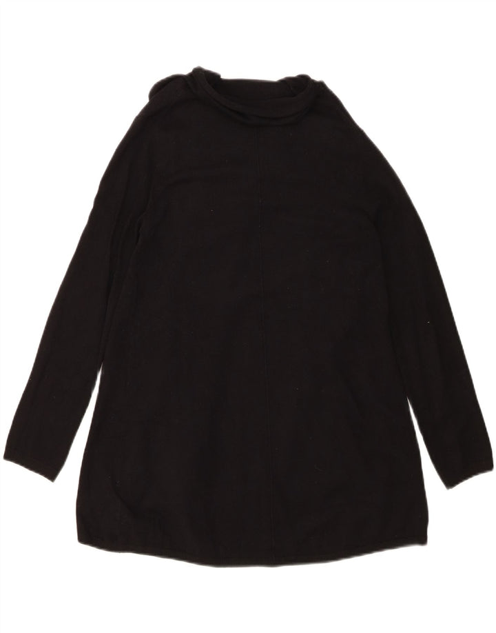 ZARA Womens Open Cardigan Sweater UK 12 Medium Black Vintage Zara and Second-Hand Zara from Messina Hembry 