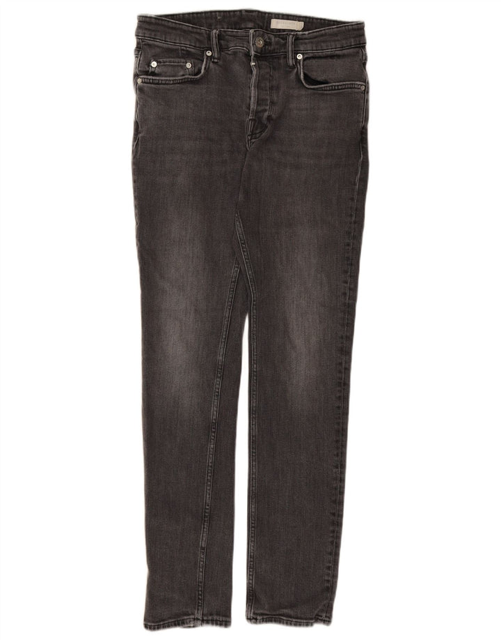 ALL SAINTS Ανδρικό Rex Slim Jeans W32 L30 Γκρι βαμβακερό