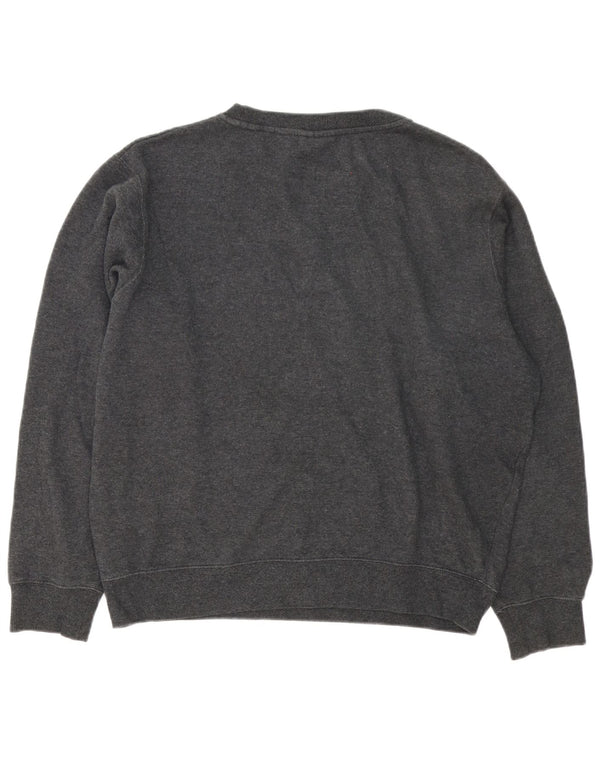 Ανδρικό γραφικό φούτερ Fila Jumper μεγάλο γκρι βαμβακερό