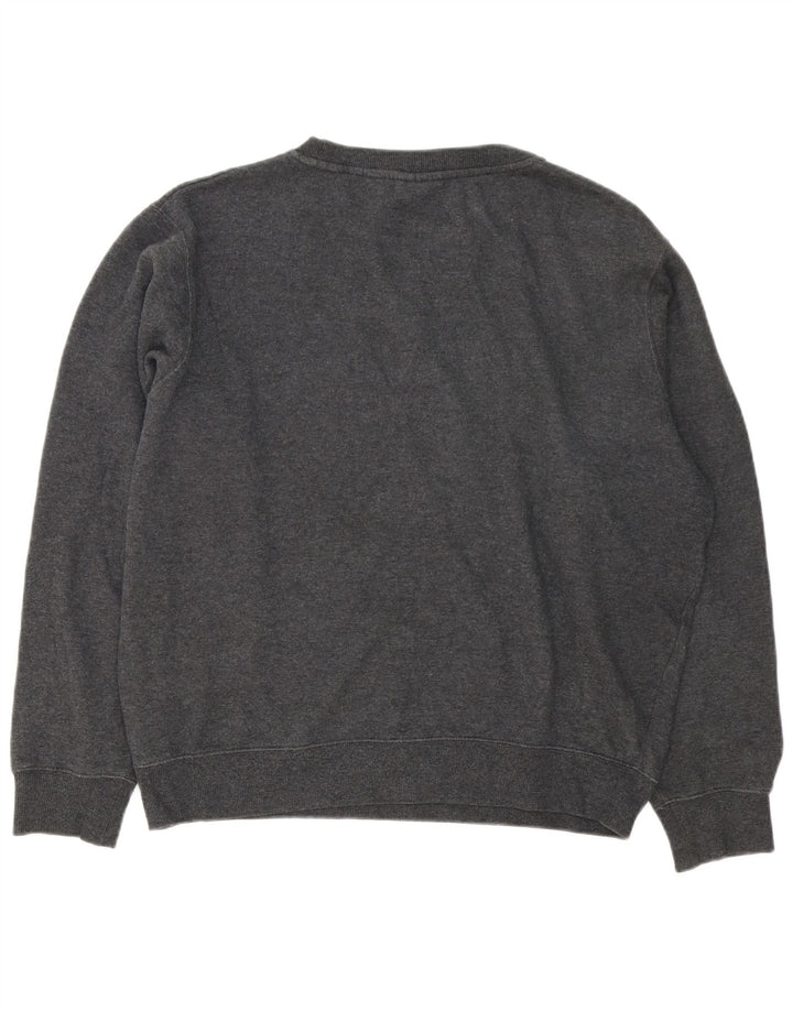Ανδρικό γραφικό φούτερ Fila Jumper μεγάλο γκρι βαμβακερό
