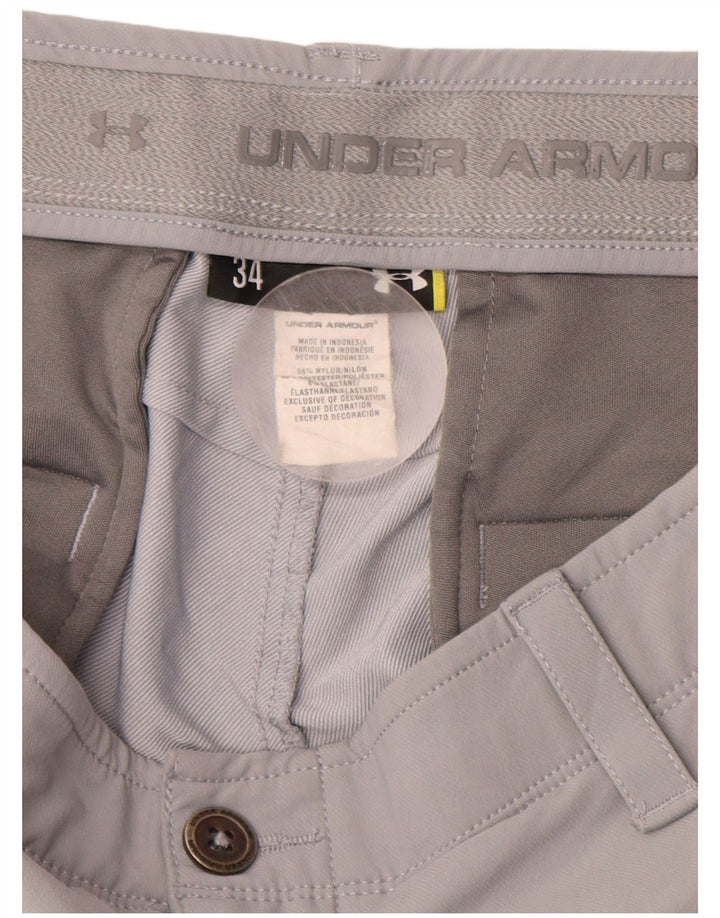 Ανδρικό σορτς Chino UMBRO W34 Large Grey Nylon