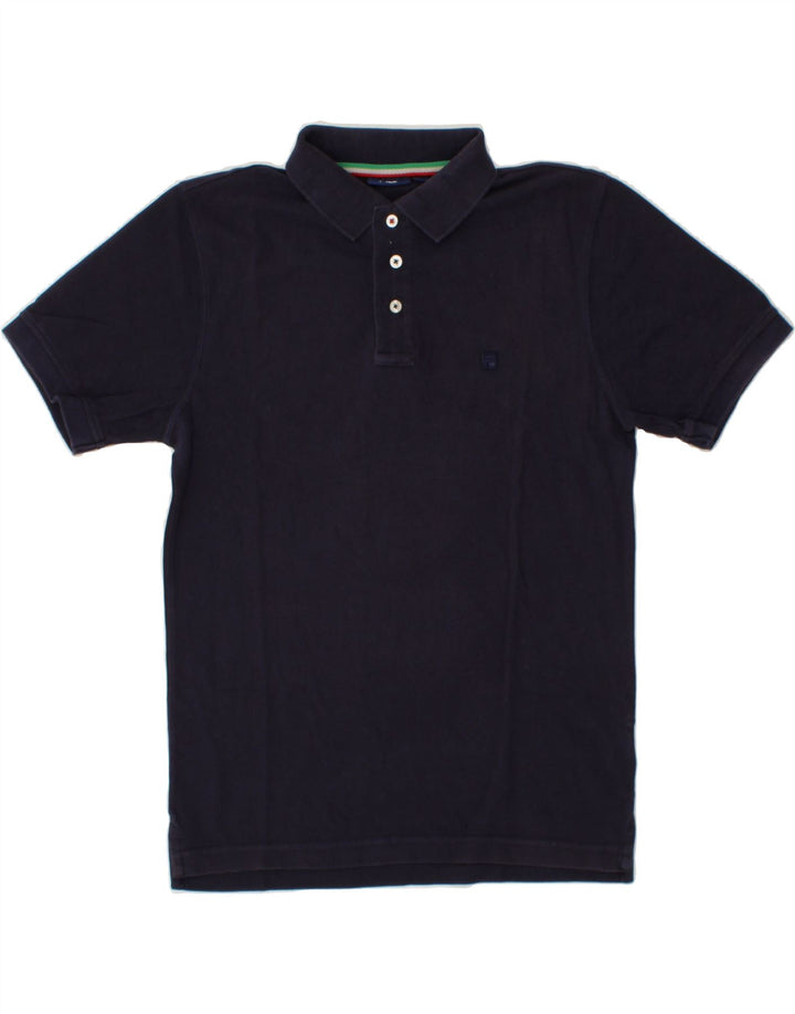 FILA Mens Polo Shirt Small Navy Blue Cotton Vintage Fila and Second-Hand Fila from Messina Hembry 