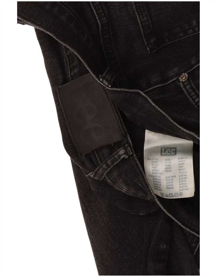 Lee Mens Daren Regular Straight Jeans W32 L30 Μαύρο βαμβακερό
