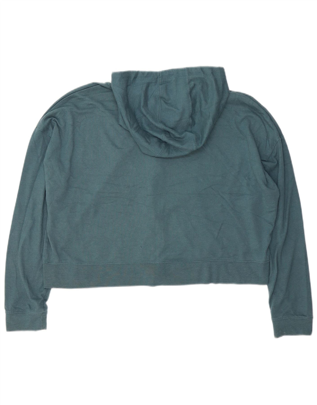 Γυναικείο πουλόβερ Nike Crop με κουκούλα με φερμουάρ UK 14 μεσαίο πολυεστέρας