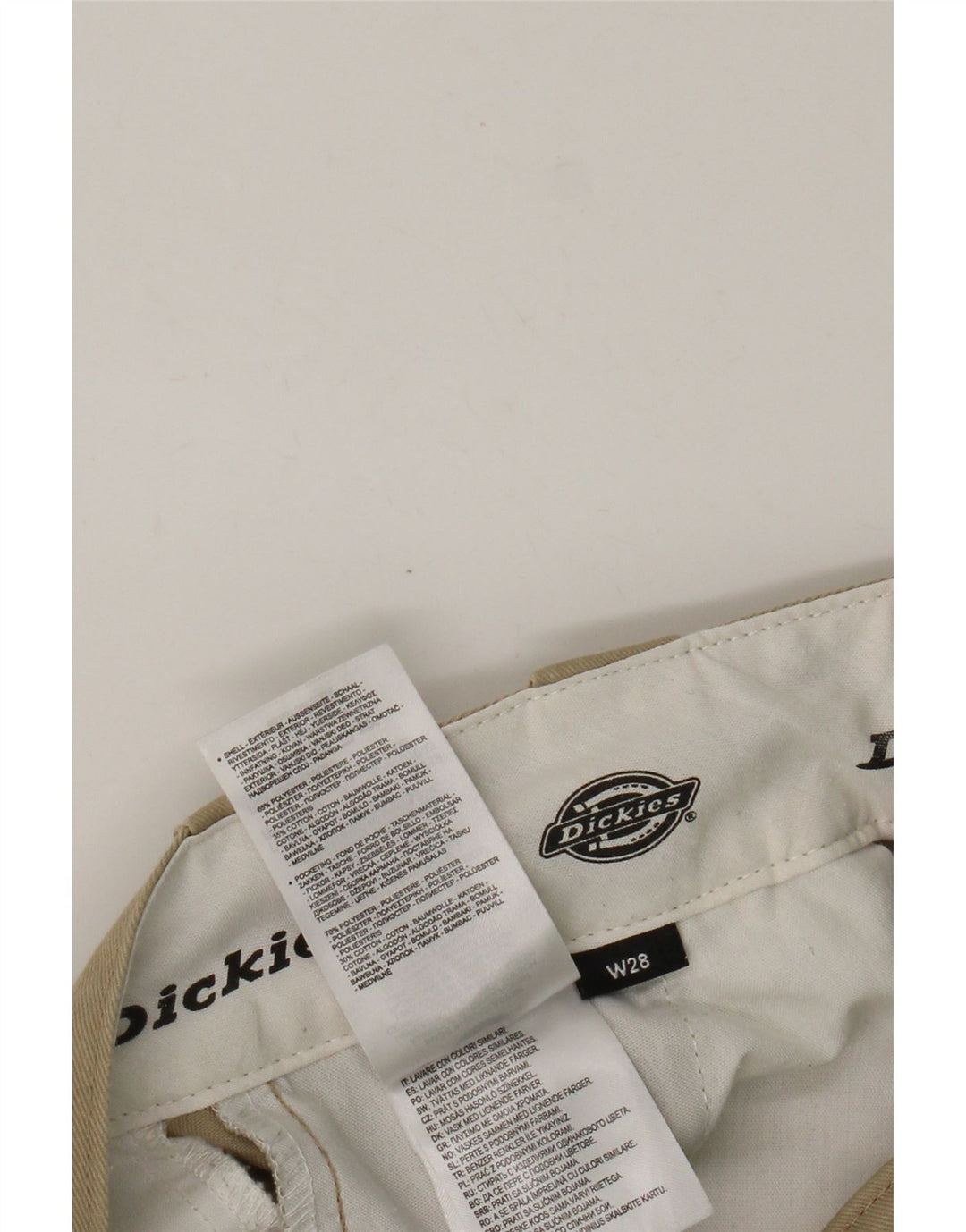 Ανδρικό ίσιο παντελόνι Chino Dickies W28 L25 Καφέ Πολυεστέρας