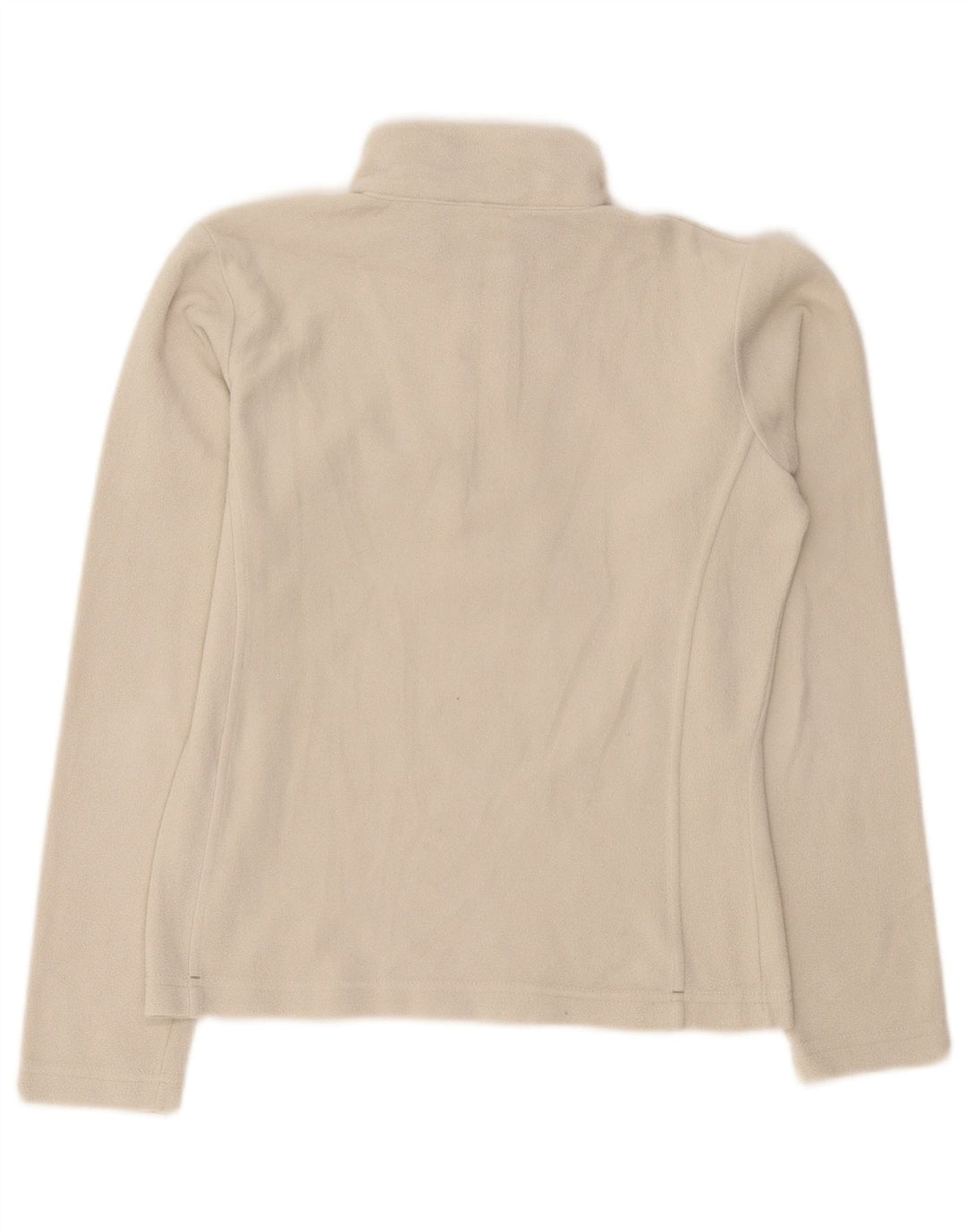 Champion γυναικείο φερμουάρ Fleece Jumper UK 10 Small Beige Polyester