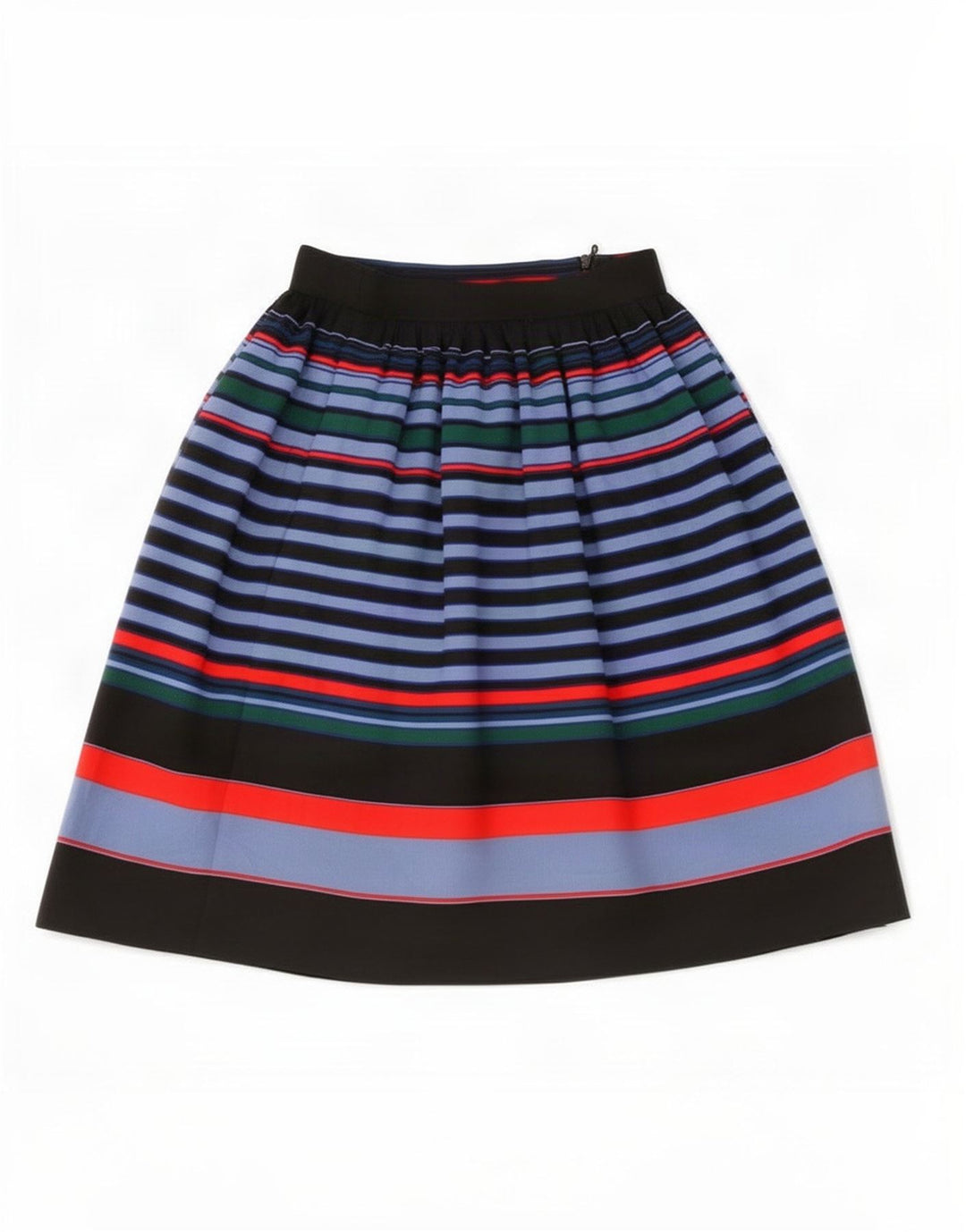 Zara Γυναικεία Φούστα A-Line XS W24 Πολύχρωμος Ριγέ Πολυεστέρας