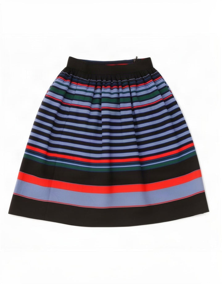 Zara Γυναικεία Φούστα A-Line XS W24 Πολύχρωμος Ριγέ Πολυεστέρας