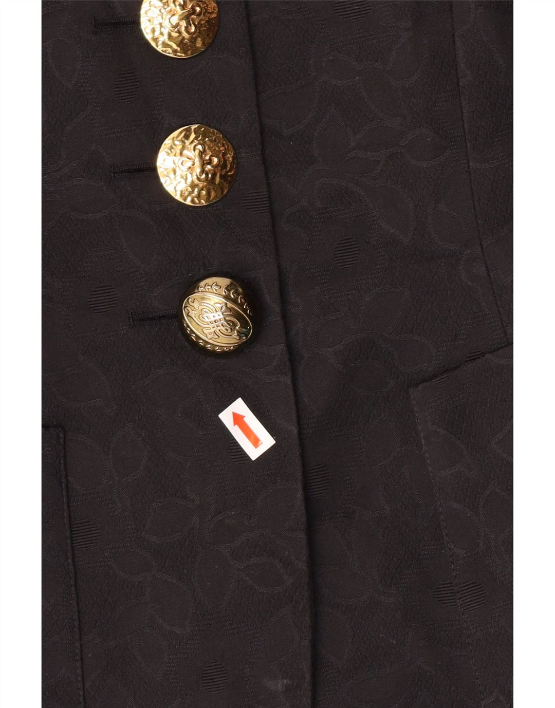 GUY LAROCHE Γυναικείο κοντομάνικο σακάκι μπλέιζερ EU 42 μεγάλο μαύρο Classic