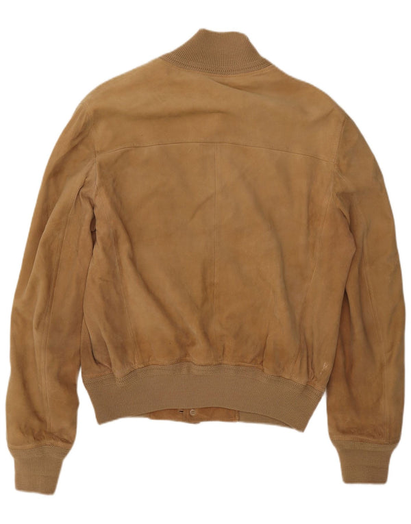 Vintage Ανδρικό Suede Jacket IT 56 3XL Beige