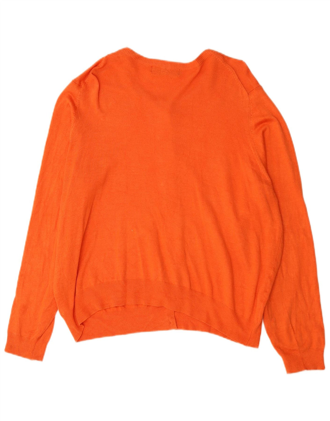 Marks & Spencer Γυναικεία Ζακέτα πουλόβερ UK 18 XL Πορτοκαλί