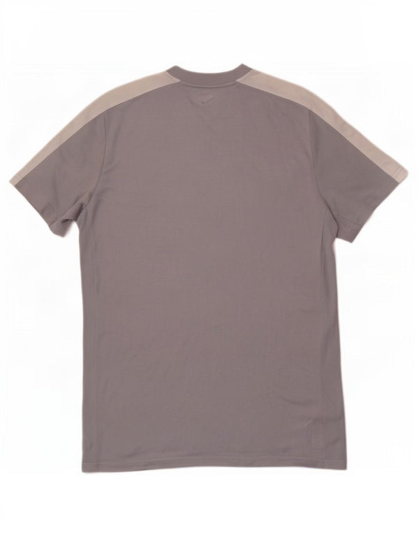 Ανδρικό μπλουζάκι Nike Dri Fit Slim Top Large Grey Colorblock Πολυεστέρας