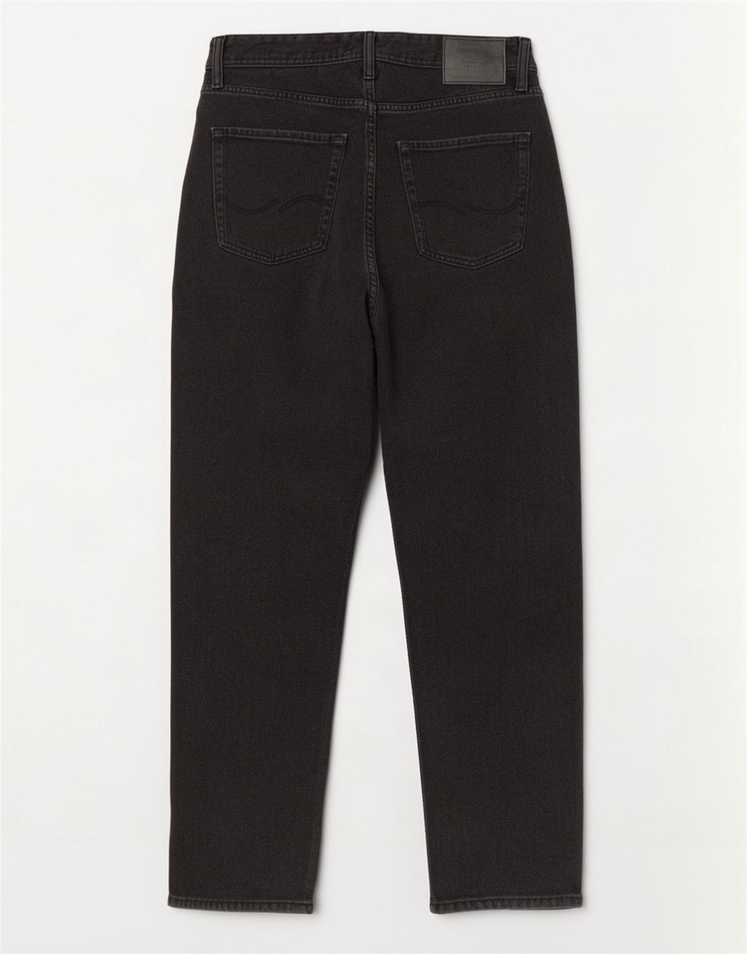 Jack & Jones Ανδρικό τζιν ίσιο W32 L32 μαύρο βαμβακερό