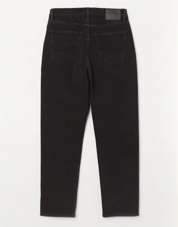 Jack & Jones Ανδρικό τζιν ίσιο W32 L32 μαύρο βαμβακερό