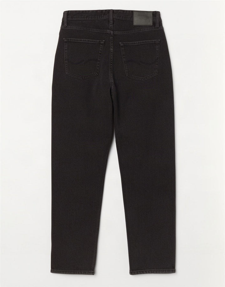 Jack & Jones Ανδρικό τζιν ίσιο W32 L32 μαύρο βαμβακερό