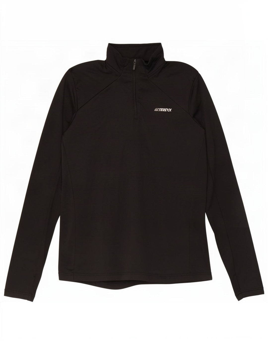 Adidas γυναικεία φόρμα πουλόβερ με φερμουάρ Terrex Top UK 16 Large Black