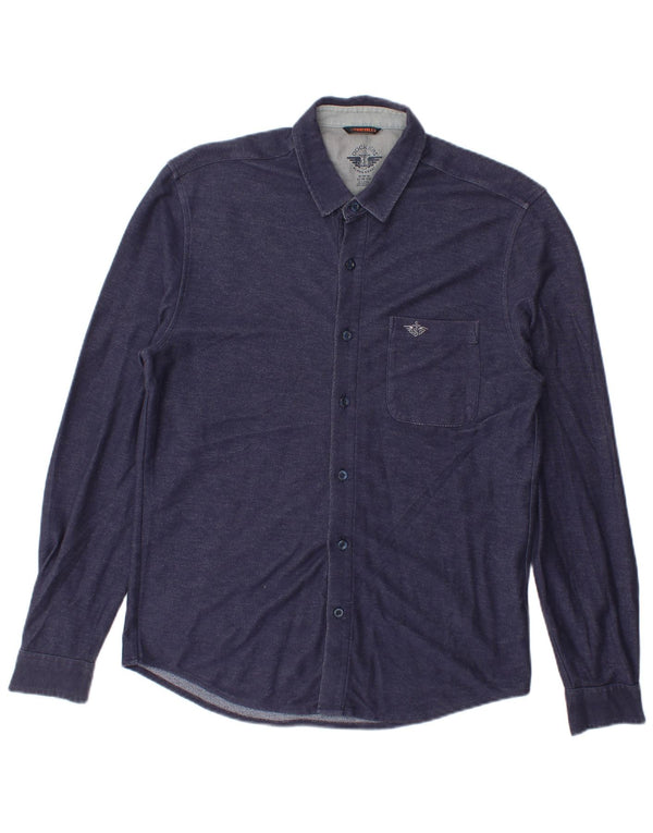 Ανδρικό πουκάμισο Dockers Flex Slim Fit Medium Navy Blue