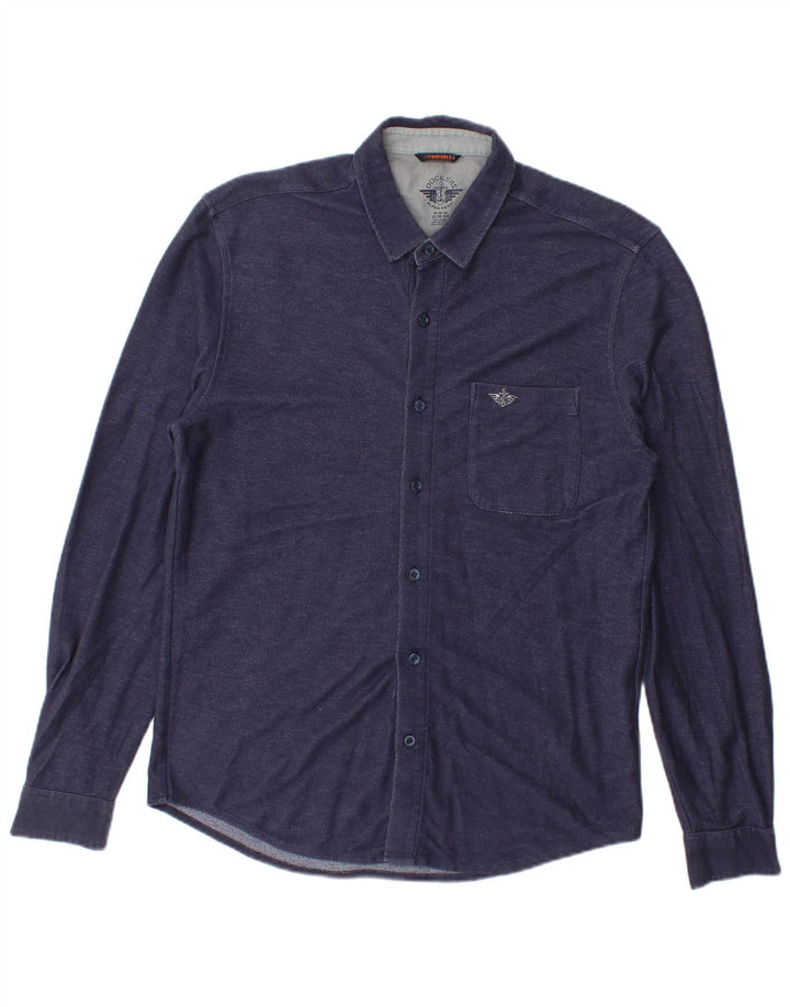 Ανδρικό πουκάμισο Dockers Flex Slim Fit Medium Navy Blue