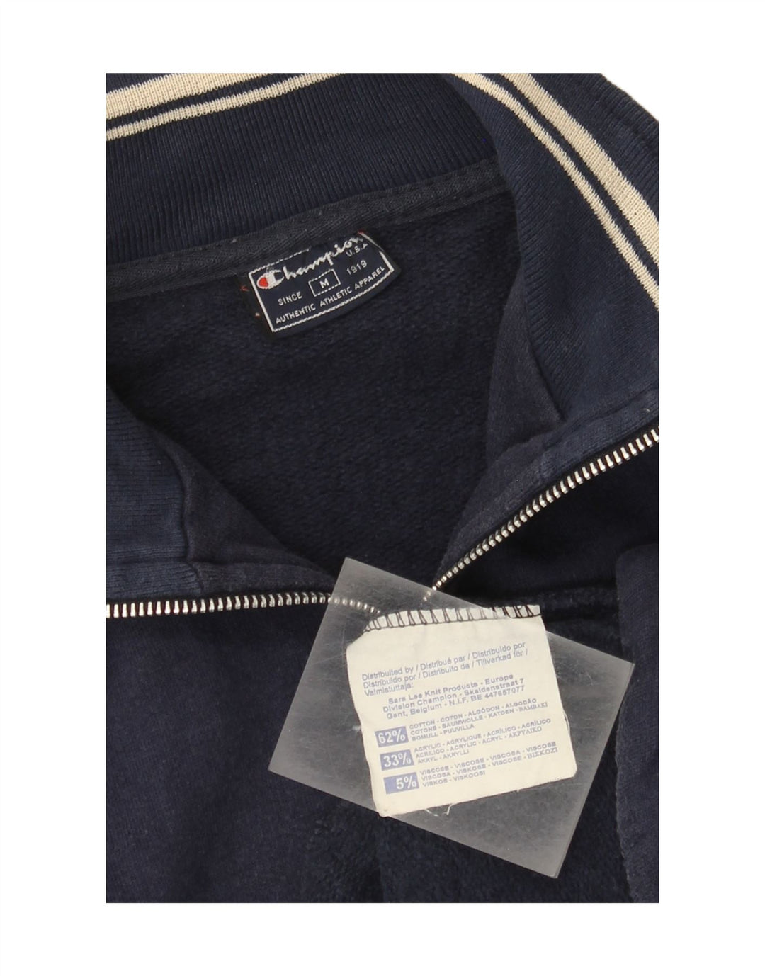 Ανδρική αθλητική φόρμα Champion Top Jacket μεσαίο ναυτικό μπλε βαμβακερό
