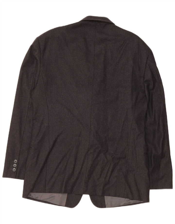 EMPORIO ARMANI Ανδρικό σακάκι 2 κουμπιών UK 38 Medium Black New Wool