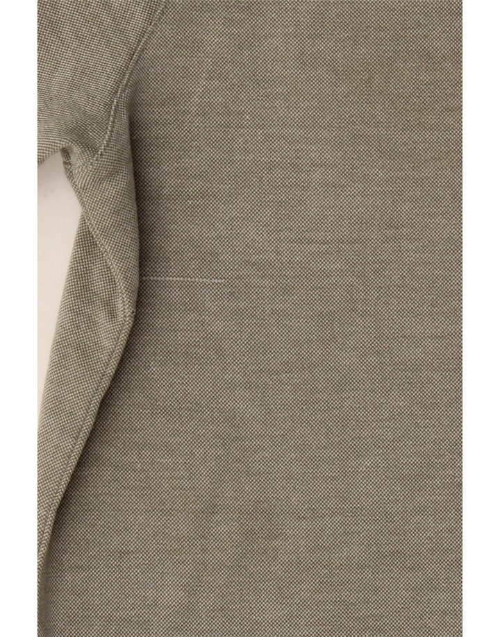 TED BAKER Mens London Polo Shirt Size 4 Large Grey Modal Vintage Ted Baker and Second-Hand Ted Baker from Messina Hembry 