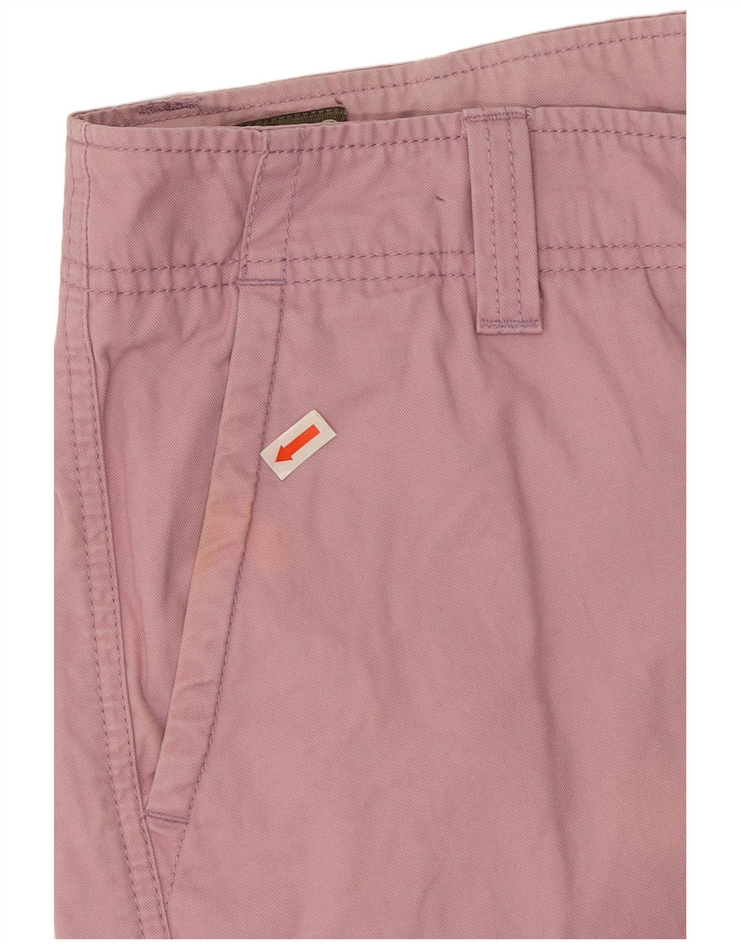 Ανδρικό σορτς Chino Timberland W32 από μεσαίο ροζ βαμβακερό