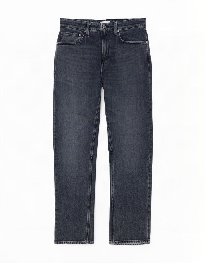 Ανδρικό τζιν ίσιο Calvin Klein W32 L32 Γκρι βαμβακερό