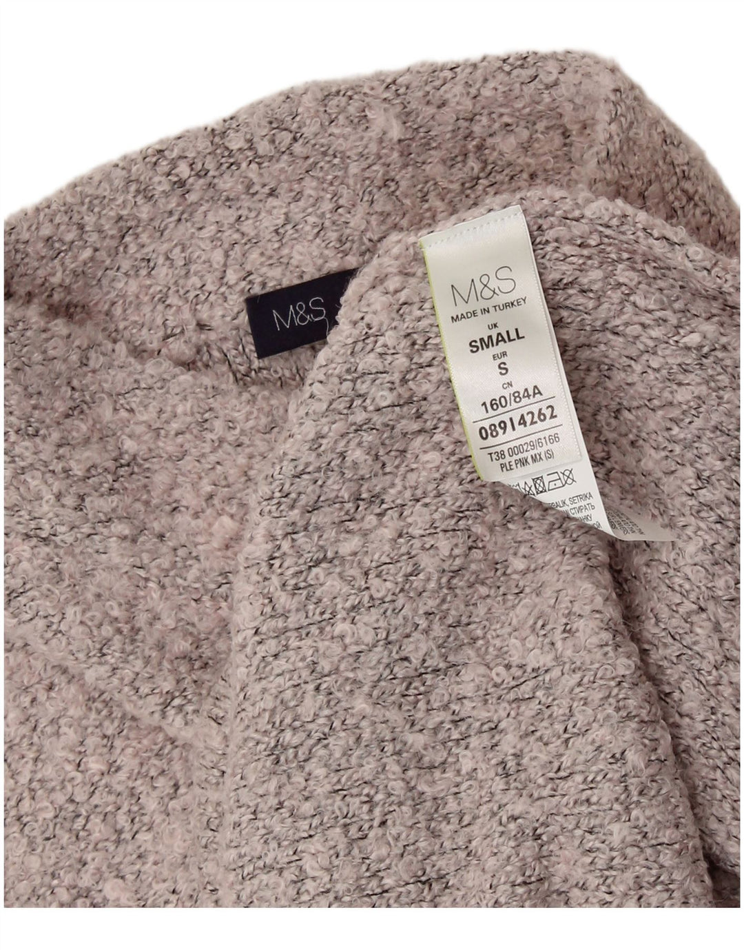 MARKS & SPENCER Γυναικείο πουλόβερ με λαιμό χελώνα UK 10 Small Grey
