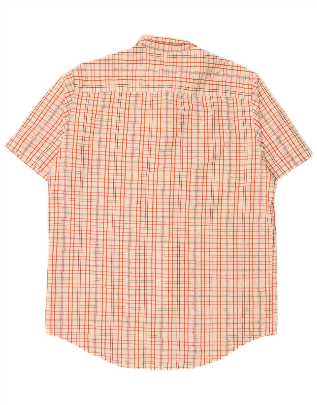 TIMBERLAND Ανδρικό κοντομάνικο πουκάμισο με κανονική εφαρμογή, μεγάλο λευκό βαμβακερό