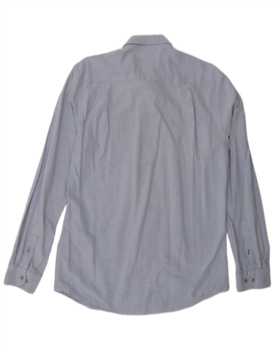 Ανδρικό πουκάμισο Crew Clothing μεγάλο μπλε βαμβακερό