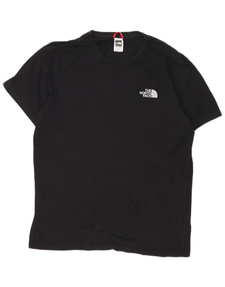 Ανδρικό T-Shirt North Face Top Μεσαίο μαύρο βαμβακερό